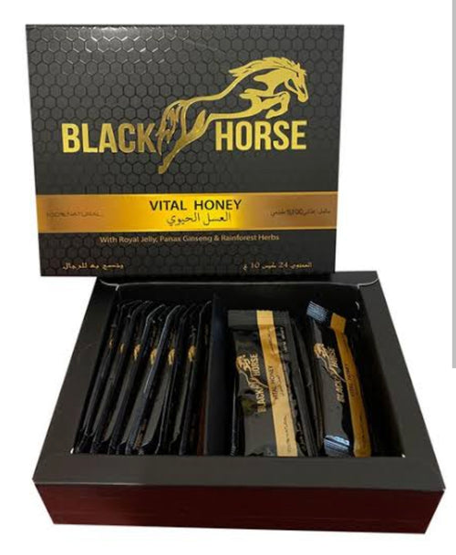 Black horse 24 sobres de 10g